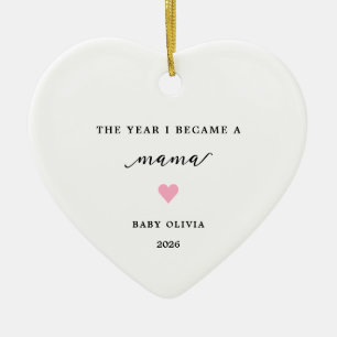 Das Jahr, in dem ich eine Mama-Baby-Puppe wurde, O Keramik Ornament