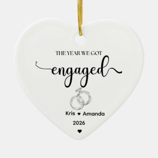 Das Jahr, in dem wir uns verlobt haben Ornament