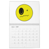 Das Jahr in den Gesichtern Kalender (Mär 2027)