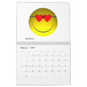 Das Jahr in den Gesichtern Kalender (Feb 2027)