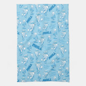 DAS JAHR OHNE EIN SANTA CLAUS™ Schneemesser Muster Geschirrtuch (Vertikal)