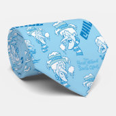 DAS JAHR OHNE EIN SANTA CLAUS™ Schneemesser Muster Krawatte (Gerollt)