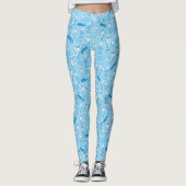 DAS JAHR OHNE EIN SANTA CLAUS™ Schneemesser Muster Leggings (Vorderseite)