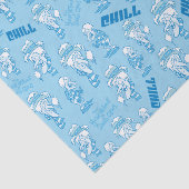 DAS JAHR OHNE EIN SANTA CLAUS™ Schneemesser Muster Seidenpapier (Ausschnitt)