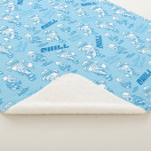 DAS JAHR OHNE EIN SANTA CLAUS™ Schneemesser Muster Sherpadecke (3/4)