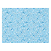 DAS JAHR OHNE EIN SANTA CLAUS™ Schneemesser Muster Tischdecke (Vorderseite (Horizontal))