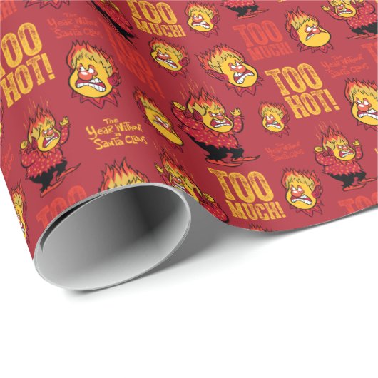 DAS JAHR OHNE EIN SANTA CLAUS™ Wärmestrahlmuster Geschenkpapier (Rolleneckpunkt)