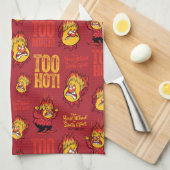 DAS JAHR OHNE EIN SANTA CLAUS™ Wärmestrahlmuster Geschirrtuch (Viertel Falte)