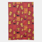 DAS JAHR OHNE EIN SANTA CLAUS™ Wärmestrahlmuster Geschirrtuch (Vertikal)