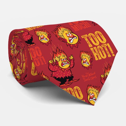 DAS JAHR OHNE EIN SANTA CLAUS™ Wärmestrahlmuster Krawatte (Gerollt)