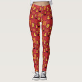 DAS JAHR OHNE EIN SANTA CLAUS™ Wärmestrahlmuster Leggings (Vorderseite)