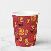 DAS JAHR OHNE EIN SANTA CLAUS™ Wärmestrahlmuster Pappbecher (Links)