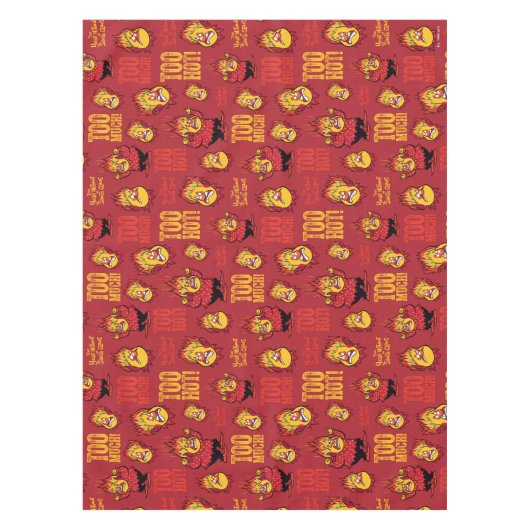 DAS JAHR OHNE EIN SANTA CLAUS™ Wärmestrahlmuster Tischdecke (Vorderseite)