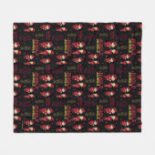 DAS JAHR OHNE SANTA CLAUS™ | Elf Muster Fleecedecke (Vorderseite (Horizontal))