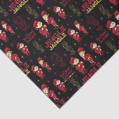 DAS JAHR OHNE SANTA CLAUS™ | Elf Muster Seidenpapier (Ausschnitt)