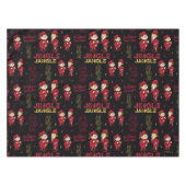 DAS JAHR OHNE SANTA CLAUS™ | Elf Muster Tischdecke (Vorderseite (Horizontal))