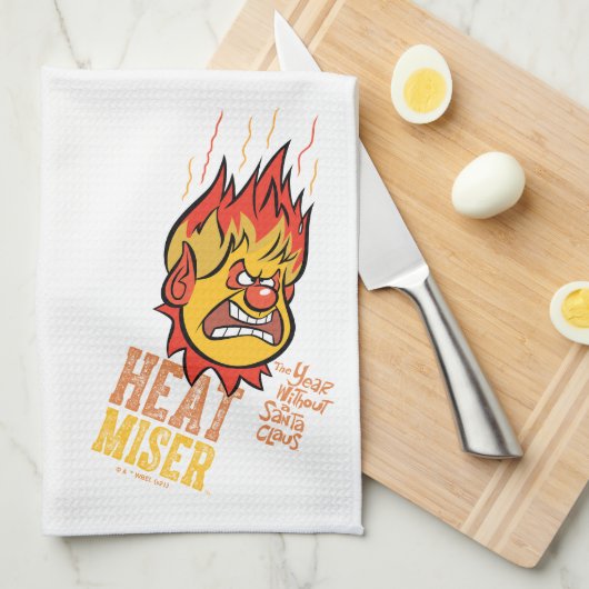 DAS JAHR OHNE SANTA CLAUS™ Heat Miser Fuming Geschirrtuch (Viertel Falte)