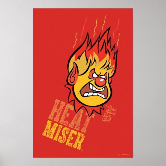 DAS JAHR OHNE SANTA CLAUS™ Heat Miser Fuming Poster (Vorne)
