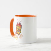 DAS JAHR OHNE SANTA CLAUS™ Heat Miser Fuming Tasse (Vorderseite Links)