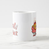 DAS JAHR OHNE SANTA CLAUS™ | Heizkörper Jumbo-Tasse (Vorderseite)