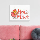 DAS JAHR OHNE SANTA CLAUS™ | Heizkörper Leinwanddruck (Insitu (Wohnzimmer))