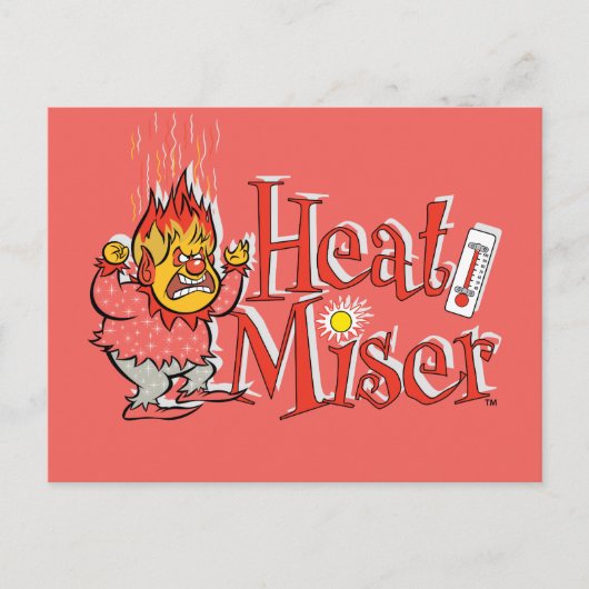 DAS JAHR OHNE SANTA CLAUS™ | Heizkörper Postkarte (Vorderseite)