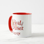 DAS JAHR OHNE SANTA CLAUS™ | Heizkörper Tasse (Vorderseite Links)