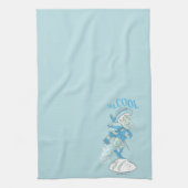 DAS JAHR OHNE SANTA CLAUS™ | Herr Cool Geschirrtuch (Vertikal)