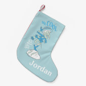 DAS JAHR OHNE SANTA CLAUS™ | Herr Cool Kleiner Weihnachtsstrumpf (Vorderansicht (hängend))