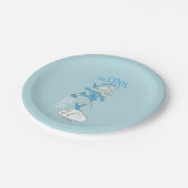 DAS JAHR OHNE SANTA CLAUS™ | Herr Cool Pappteller (Schrägansicht)