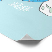 DAS JAHR OHNE SANTA CLAUS™ | Herr Cool Poster (Ecke)