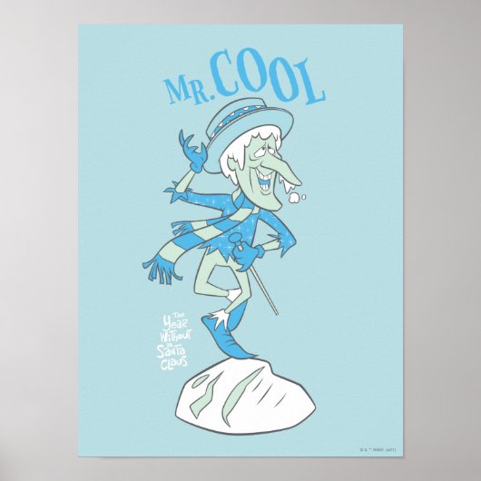 DAS JAHR OHNE SANTA CLAUS™ | Herr Cool Poster (Vorne)