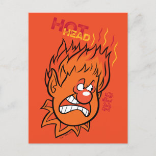 DAS JAHR OHNE SANTA CLAUS™   Hot Head Feiertagspostkarte