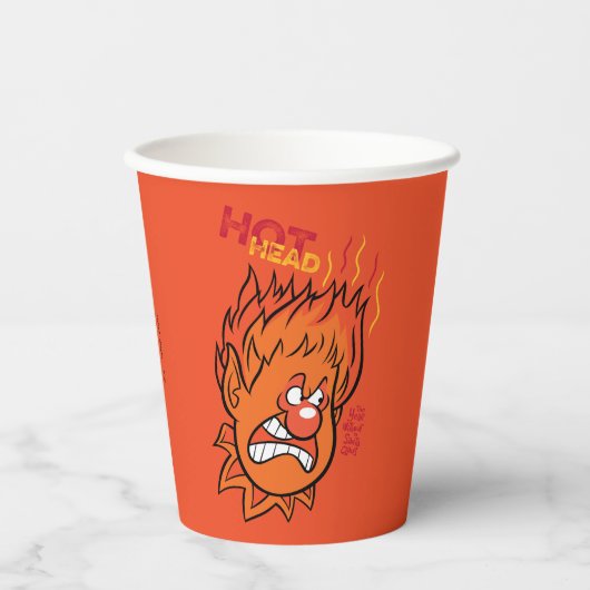 DAS JAHR OHNE SANTA CLAUS™ | Hot Head Pappbecher (Vorderseite)