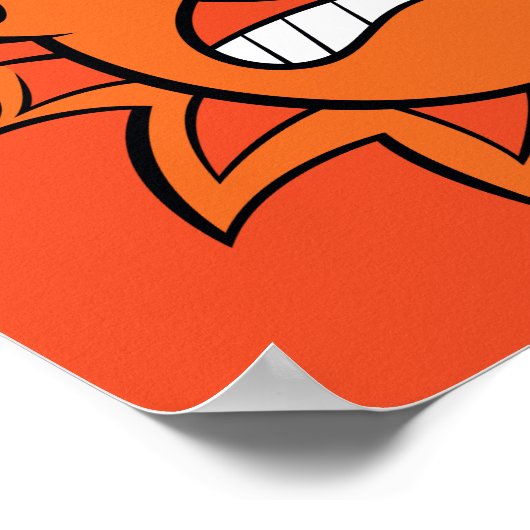 DAS JAHR OHNE SANTA CLAUS™ | Hot Head Poster (Ecke)