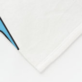 DAS JAHR OHNE SANTA CLAUS™ | Schneemann Fleecedecke (Ecke)