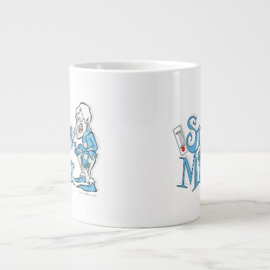 DAS JAHR OHNE SANTA CLAUS™ | Schneemann Jumbo-Tasse (Vorderseite)