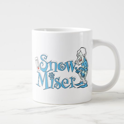 DAS JAHR OHNE SANTA CLAUS™ | Schneemann Jumbo-Tasse (Rechts)