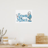 DAS JAHR OHNE SANTA CLAUS™ | Schneeschleuder Poster (Küche)