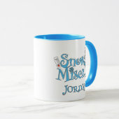 DAS JAHR OHNE SANTA CLAUS™ | Schneeschleuder Tasse (VorderseiteRechts)