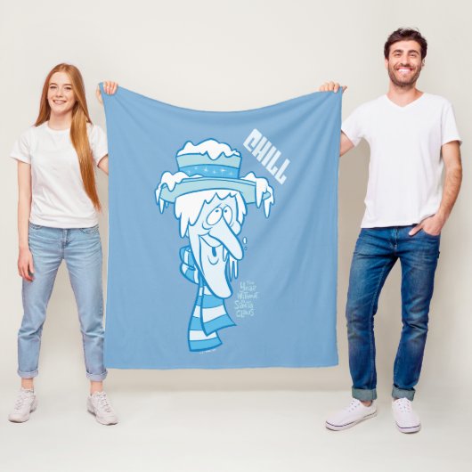 DAS JAHR OHNE SANTA CLAUS™ | Snow Miser Chill Fleecedecke (Beispiel)