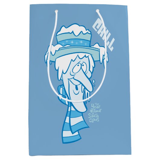 DAS JAHR OHNE SANTA CLAUS™ | Snow Miser Chill Mittlere Geschenktüte (Vorderseite)