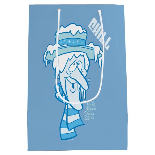 DAS JAHR OHNE SANTA CLAUS™ | Snow Miser Chill Mittlere Geschenktüte (Rückseite)