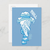DAS JAHR OHNE SANTA CLAUS™ | Snow Miser Chill Postkarte (Vorne/Hinten)