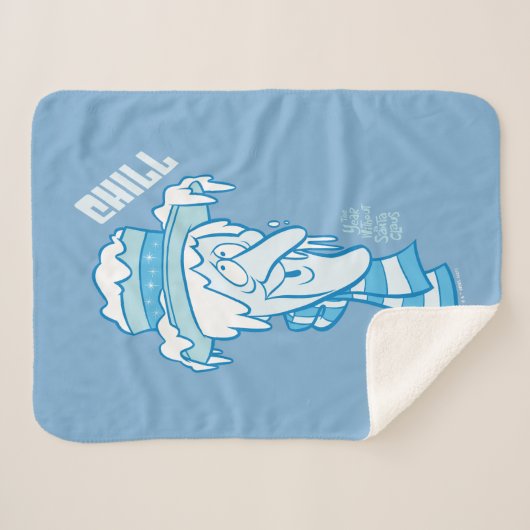 DAS JAHR OHNE SANTA CLAUS™ | Snow Miser Chill Sherpadecke (Vorderseite (Horizontal))