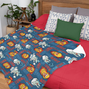 DAS JAHR OHNE SANTA CLAUS™ Snowtown Showdown Fleecedecke
