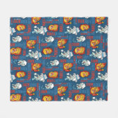 DAS JAHR OHNE SANTA CLAUS™ Snowtown Showdown Fleecedecke (Vorderseite (Horizontal))