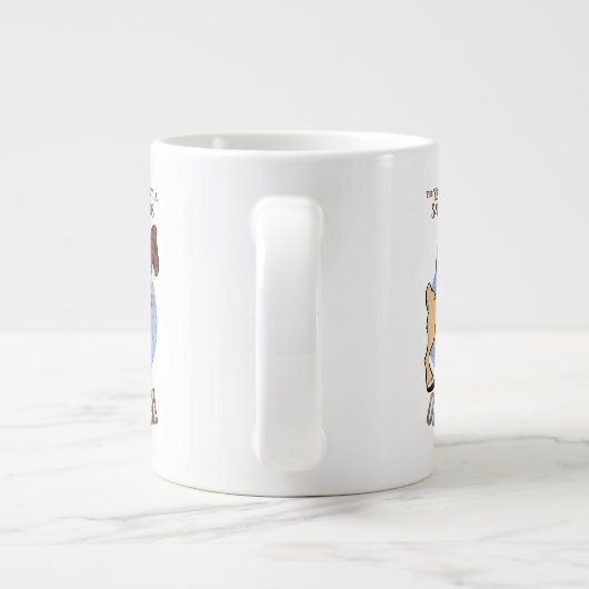 DAS JAHR OHNE SANTA CLAUS™ | Vixen "Oh Deer" Jumbo-Tasse (Rückseite)