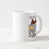DAS JAHR OHNE SANTA CLAUS™ | Vixen "Oh Deer" Jumbo-Tasse (Vorderseite Rechts)