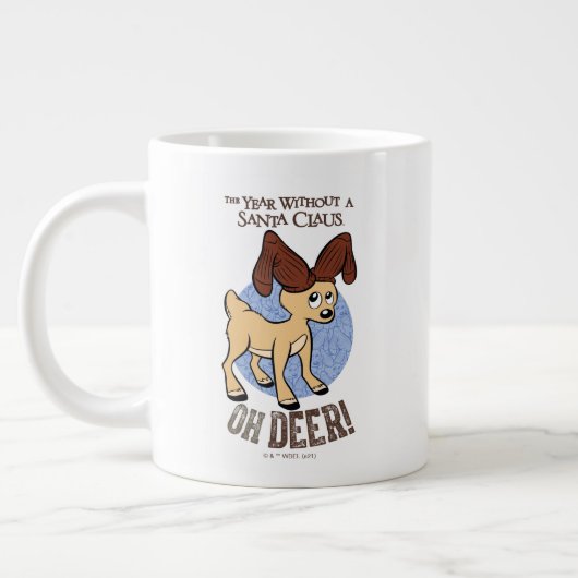 DAS JAHR OHNE SANTA CLAUS™ | Vixen "Oh Deer" Jumbo-Tasse (Links)